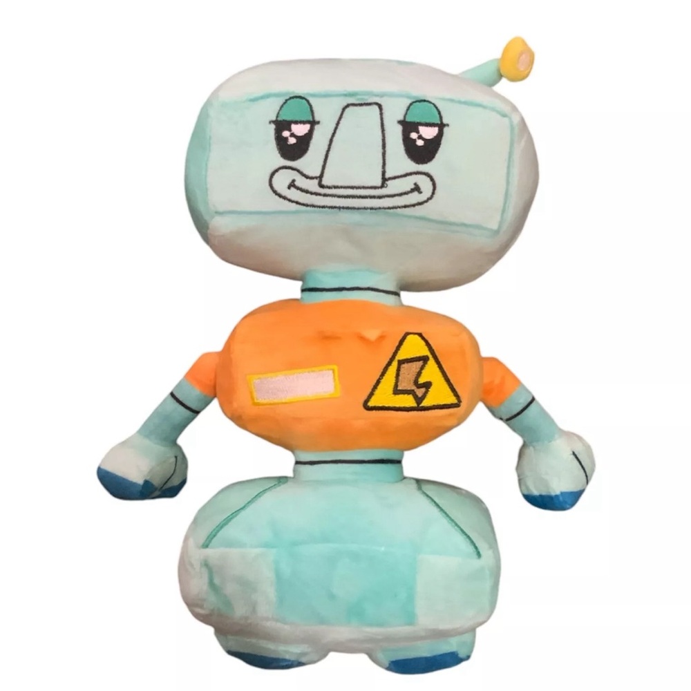 Squidward plush robot